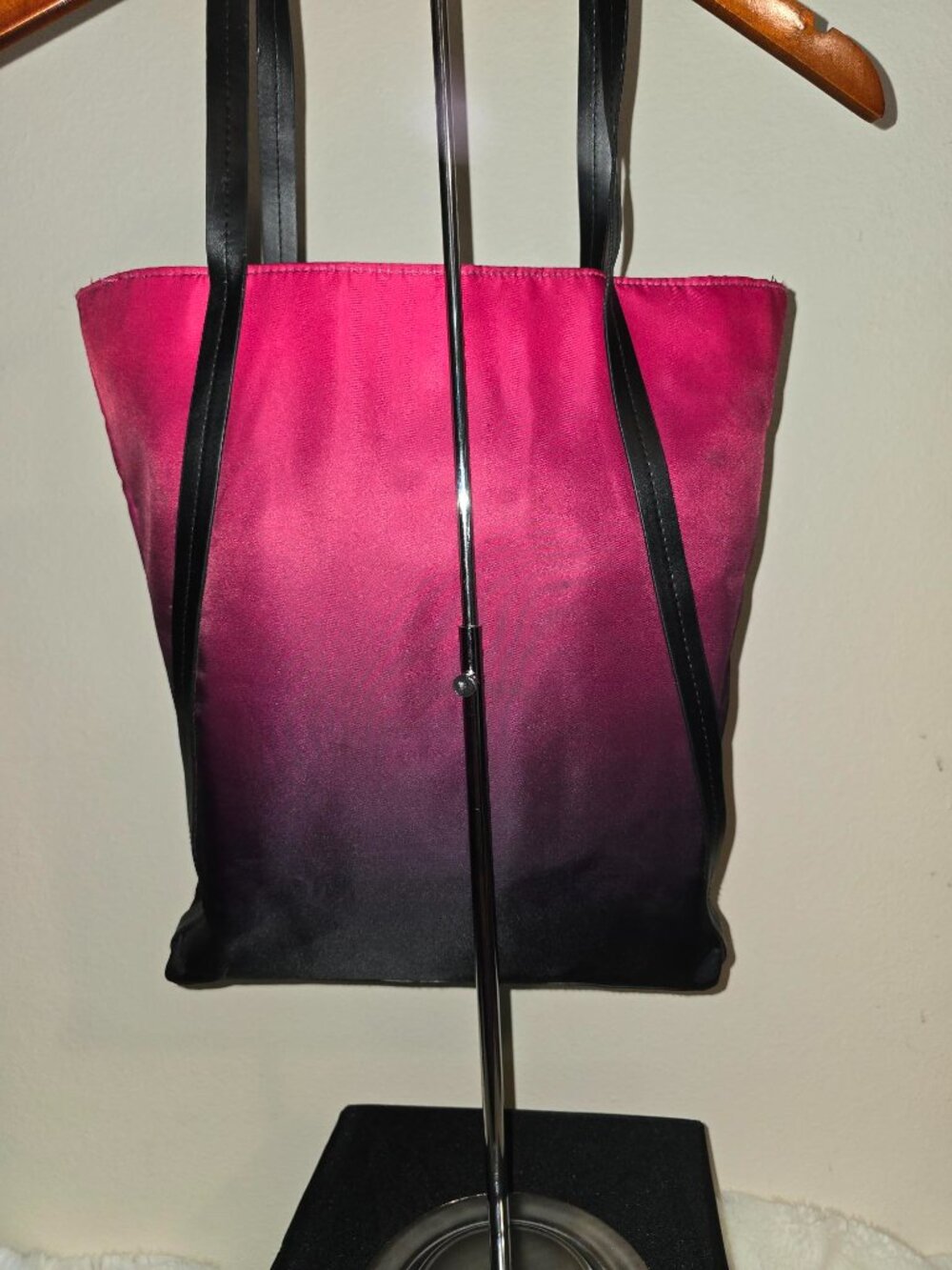 Calvin Klein Pink/Black Ombre Totebag - Picture 2 of 4